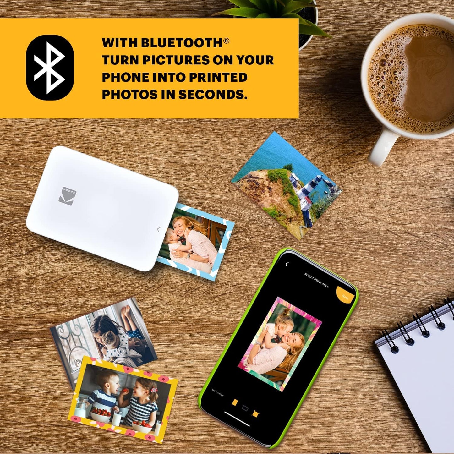 KODAK Step Slim Instant Mobile Photo Printer