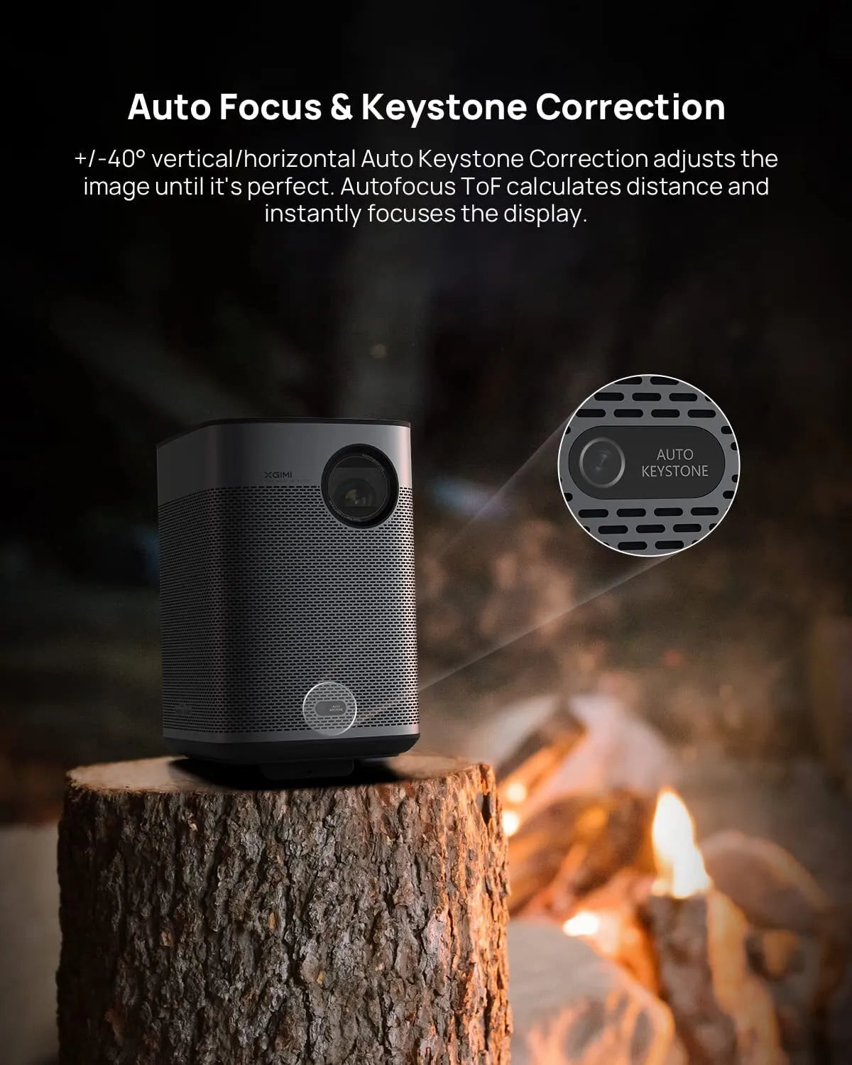 XGIMI Halo+ Mini Portable Projector